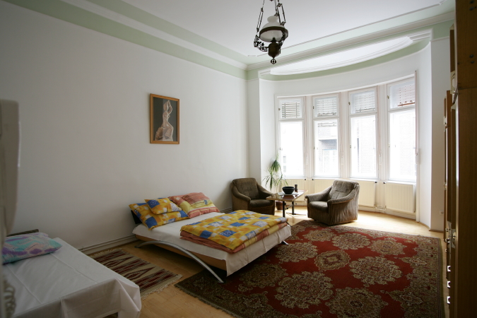 Budapest: See Our  apartment - Living Room / Double Bed