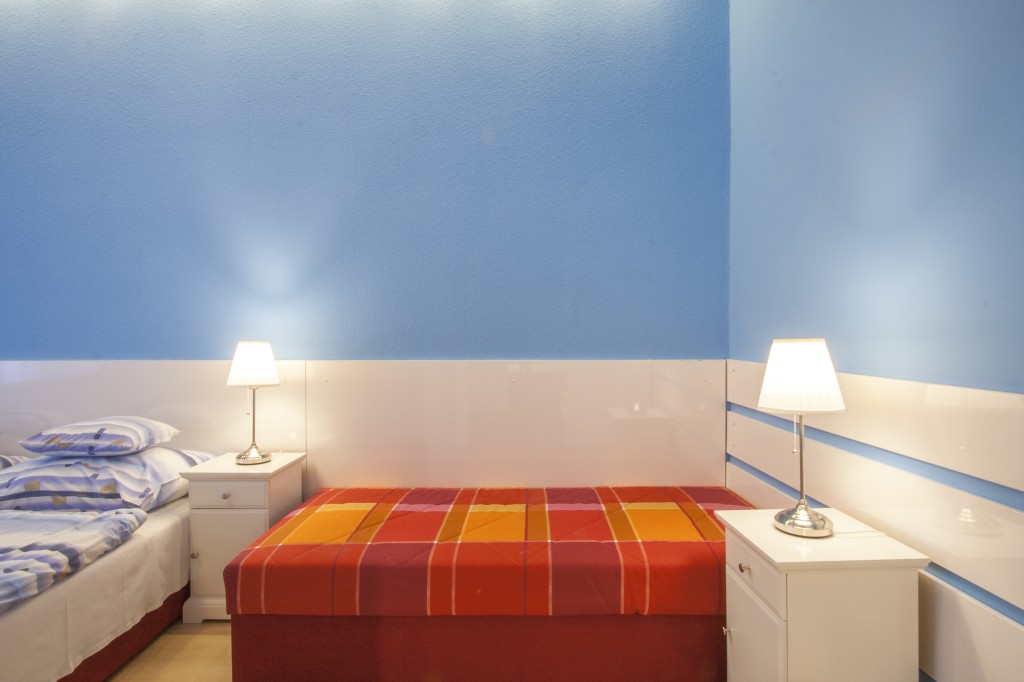 Budapestin: Diamond 2 huoneisto - makuuhuone (parisänky) - kylpyhuone