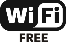 Internet: Free Wi-Fi